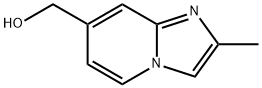 IMidazo[1,2-a]pyridine-7-Methanol, 2-Methyl- Structure