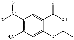 4-AMINO-2-ETHOXY-5-NITROBENZOIC ACID Struktur