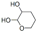 テトラヒドロ-2H-ピラン-2,3-ジオール 化学構造式