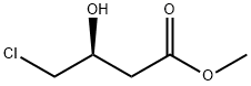 (S)-4-氯-3-羟基丁酸甲酯, 86728-93-0, 结构式