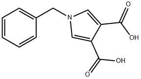 1-Benzyl-3,4-dicarboxy-1H-pyrrole Structure