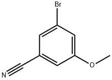 3-溴-5-甲氧基苯腈,867366-91-4,结构式