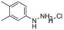 3,4-Dimethylphenylhydrazine hydrochloride Structure