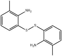 6,6-二硫代二基双(2-甲基苯胺),86749-03-3,结构式
