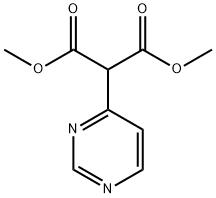 2-(嘧啶-4-基)丙二酸二甲酯 结构式