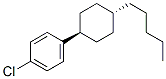 1-氯-4-(反式-4-戊基环己基)苯 结构式