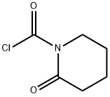 1-Piperidinecarbonyl chloride, 2-oxo- (9CI) Struktur