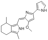 cycloprodigiosin 结构式