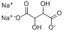 Sodium tartrate Struktur