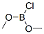 Chlorodimethoxyborane Structure