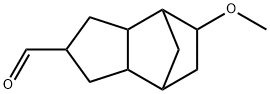 8-メトキシトリシクロ[5.2.1.02,6]デカン-4-カルバルデヒド 化学構造式