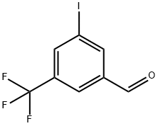 BENZALDEHYDE, 3-IODO-5-(TRIFLUOROMETHYL)- Structure