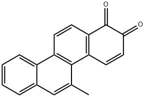 5-Methylchrysene-1,2-dione Structure