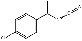 1-クロロ-4-(1-イソチオシアナトエチル)ベンゼン 化学構造式