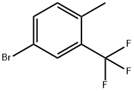 4-甲基-3-三氟甲基溴苯,86845-27-4,结构式