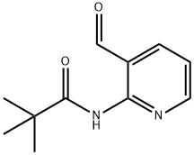 N-(3-FORMYL-2-PYRIDINYL)-2,2-DIMETHYLPROPANAMIDE Struktur