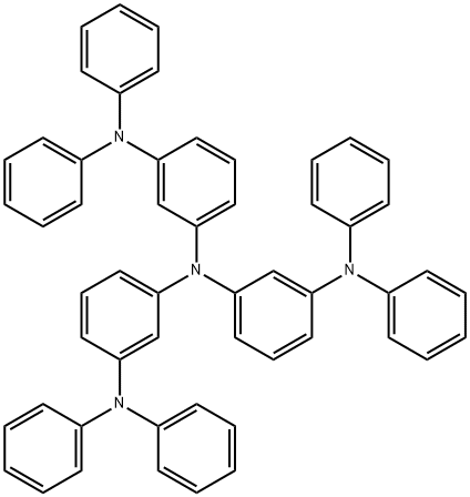 N1,N1-双[3-(二苯氨基)苯基]-N3,N3-二苯基-1,3-苯二胺 结构式
