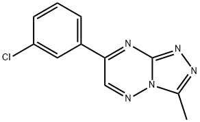 86869-91-2 4-(3-chlorophenyl)-9-methyl-1,2,5,7,8-pentazabicyclo[4.3.0]nona-2,4,6, 8-tetraene