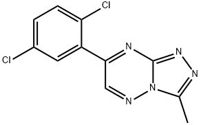 4-(2,5-dichlorophenyl)-9-methyl-1,2,5,7,8-pentazabicyclo[4.3.0]nona-2, 4,6,8-tetraene Structure