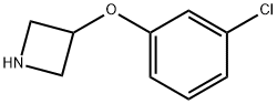 3-(3-氯苯氧基)氮杂环丁烷, 868833-95-8, 结构式