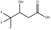 3-羟基-4,4,4-三氟丁酸, 86884-21-1, 结构式