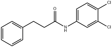 N-(3,4-Dichlorophenyl)benzenepropanamide Structure
