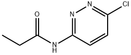 N-(6-氯-3-哒嗪基)丙酰胺,868948-11-2,结构式