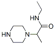 1-Piperazineacetamide,N-ethyl--alpha--methyl-(9CI) Structure