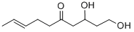 1,3-dihydroxy-8-decen-5-one Struktur