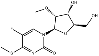 5-FLUORO-2'-O-METHYL-4-(METHYLTHIO)PYRIMIDIN-2-ONE Structure