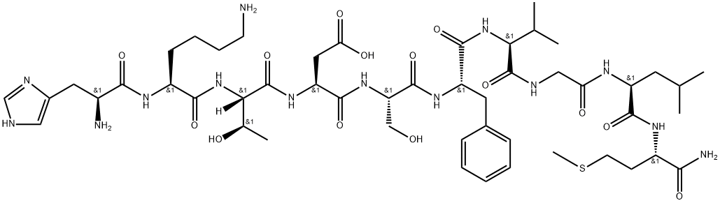 ノイロキニンA 化学構造式