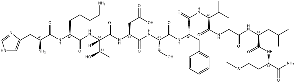 神经激肽A,86933-74-6,结构式