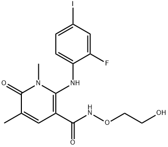 869357-68-6 2-(2-氟-4-碘苯氨基)-N-(2-羟基乙氧基)-1,5-二甲基-6-氧代-1,6-二氢吡啶-3-甲酰胺