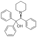 (S)-2-PIPERIDINYL-1,1,2-TRIPHENYLETHANOL Structure