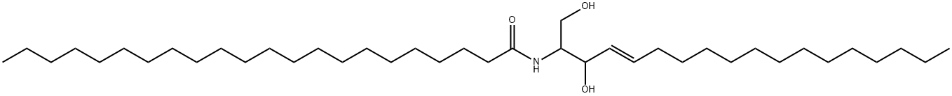 C22セラミド 化学構造式