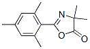 5(4H)-Oxazolone,  4,4-dimethyl-2-(2,4,6-trimethylphenyl)- Struktur