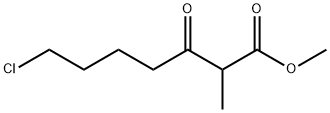 7-CHLORO-2,3-DIMETHYL-HEPTANOIC ACID METHYL ESTER Struktur