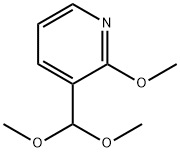 3-DIMETHOXYMETHYL-2-METHOXY-PYRIDINE Structure