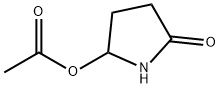 5-(acetyloxy)-2-Pyrrolidinone Struktur