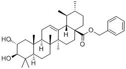 科罗索酸苄酯, 869788-73-8, 结构式