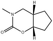 Cyclopent[e]-1,3-oxazin-2(3H)-one, hexahydro-3-methyl-, cis- (9CI) Struktur