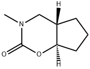 Cyclopent[e]-1,3-oxazin-2(3H)-one, hexahydro-3-methyl-, trans- (9CI) Structure