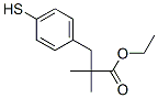 ETHYL 2,2-DIMETHYL-3-(4-MERCAPTOPHENYL)PROPIONATE Structure