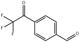 Benzaldehyde, 4-(trifluoroacetyl)- (9CI) Structure