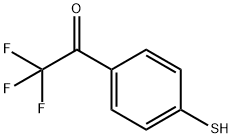 Ethanone, 2,2,2-trifluoro-1-(4-mercaptophenyl)- (9CI) Structure