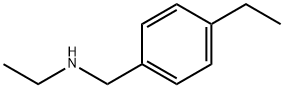 N-(4-エチルベンジル)エタンアミン HYDROCHLORIDE 化学構造式