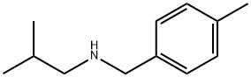 2-メチル-N-(4-メチルベンジル)-1-プロパンアミン HYDROCHLORIDE 化学構造式
