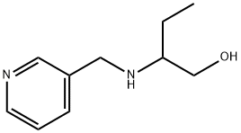 2-[(3-pyridinylmethyl)amino]-1-butanol Structure