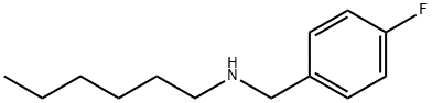4-Fluoro-N-n-hexylbenzylaMine, 97% Struktur