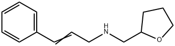 (3-PHENYL-2-PROPEN-1-YL)(TETRAHYDRO-2-FURANYLMETHYL)AMINE HYDROCHLORIDE Struktur